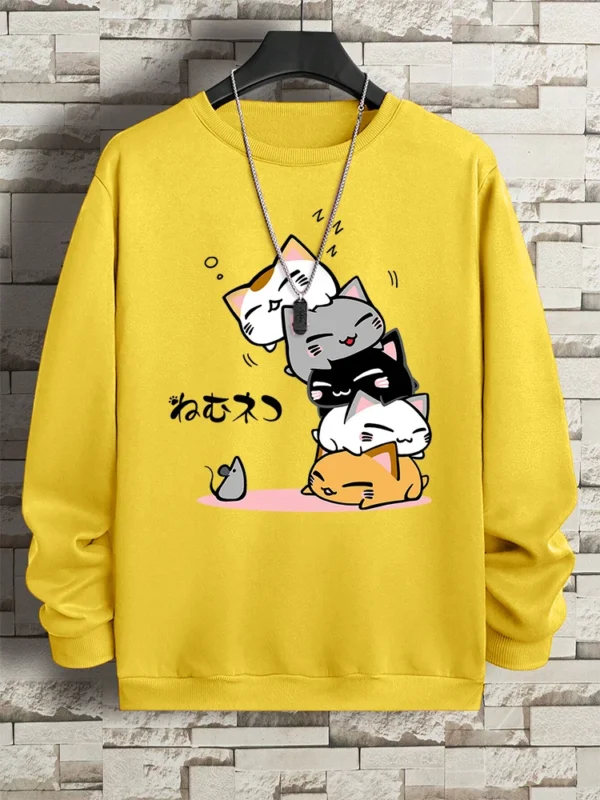 casual and loose fit for autumn/winter.