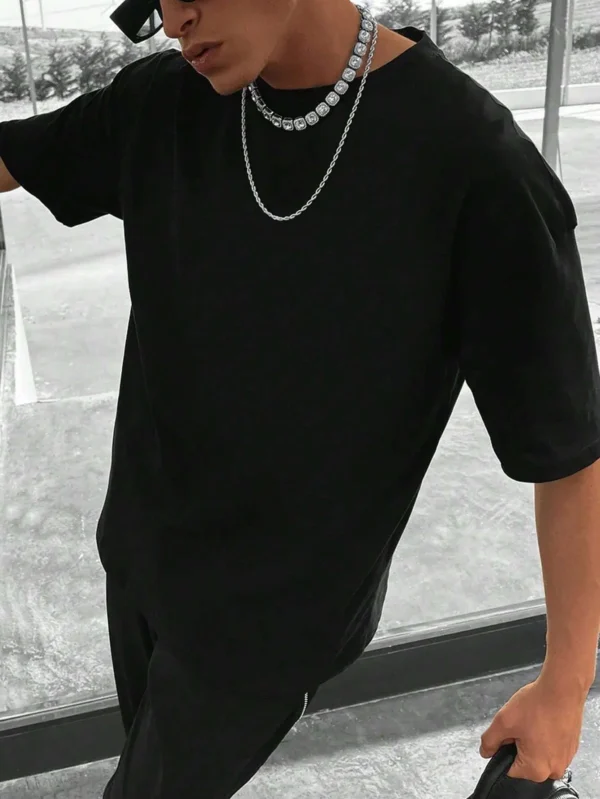 It Is What It Is" Men's Oversized Summer Graphic Tee