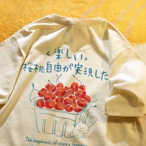 Retro Japanese graphic t-shirt