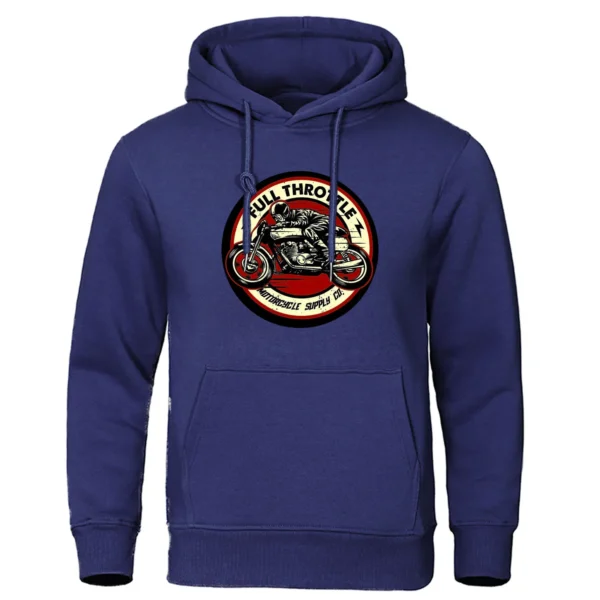 Men's fleece lined hoodie