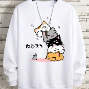 Men's Stacked Cats Hoodie