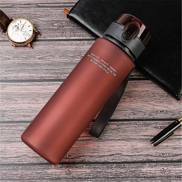 [Brand Name] BPA-Free Leak-Proof Sports Water Bottle available in 400ml and 560ml sizes.