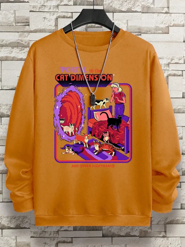 cozy fleece sweatshirt for men and women.