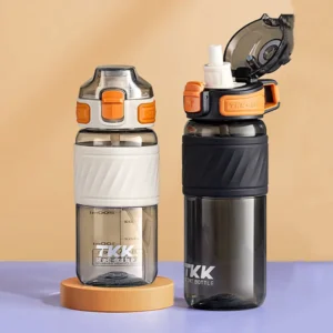 600ml Tritan Water Bottle with straw