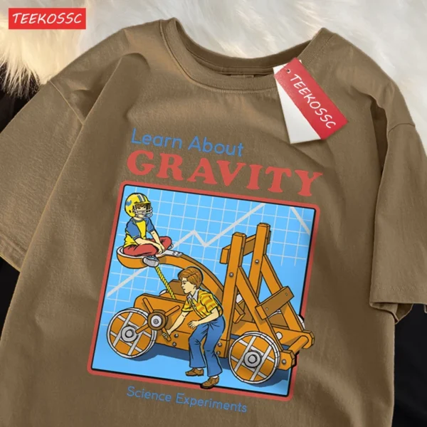 Men's Gravity Science Experiment Graphic T-Shirt