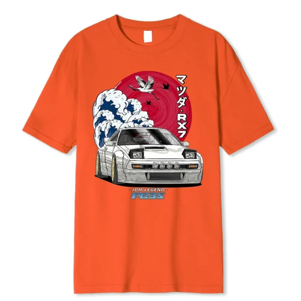 Think Like a Proton Stay Positive science t-shirt on a model.