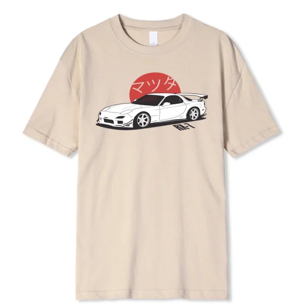 Think Like a Proton Stay Positive science t-shirt on a model.