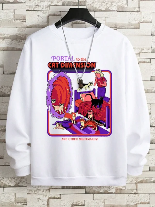 cozy fleece sweatshirt for men and women.