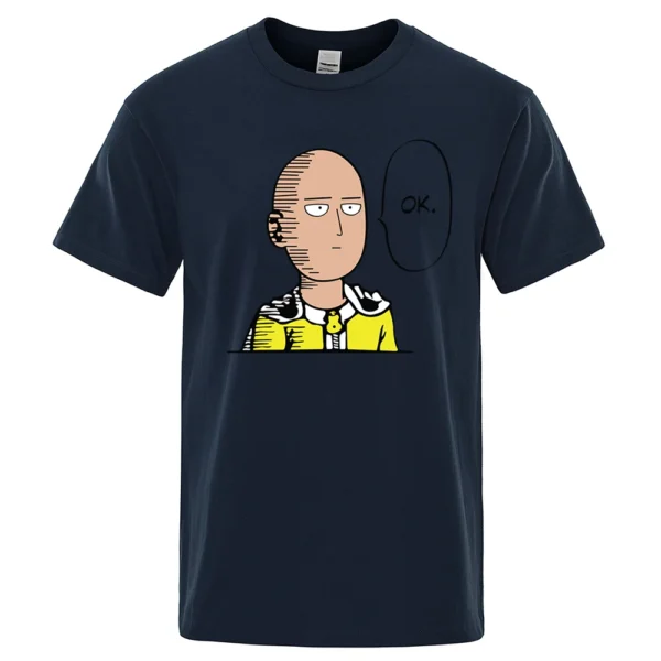 One Punch Man Saitama "Ok" Graphic T-Shirt