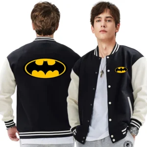 Harajuku Teeth and Bats Baseball Jacket - Unisex Fall Fashion