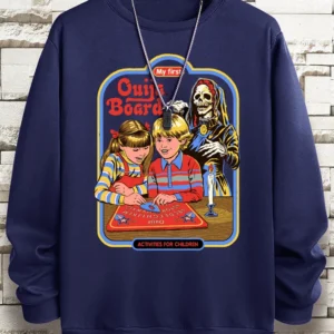 Ouija Board Fleece Sweatshirt for Autumn/Winter