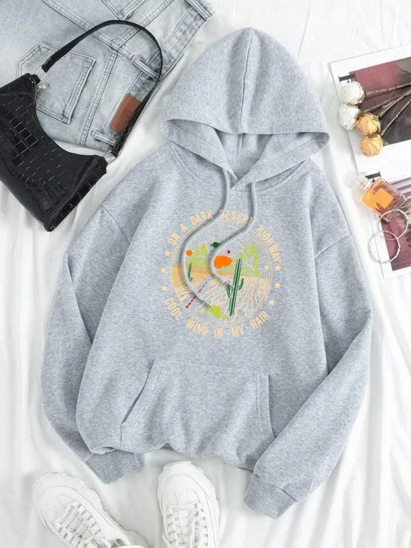 Dark Desert Highway Hoodie