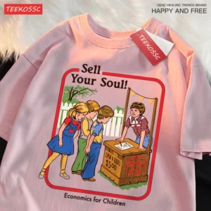 Men's "Sell Your Soul Economics" graphic t-shirt