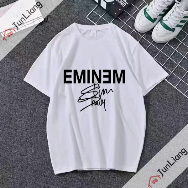 Eminem and Dr Dre inspired graphic tee with detailed comic book cover style artwork printed on the front.