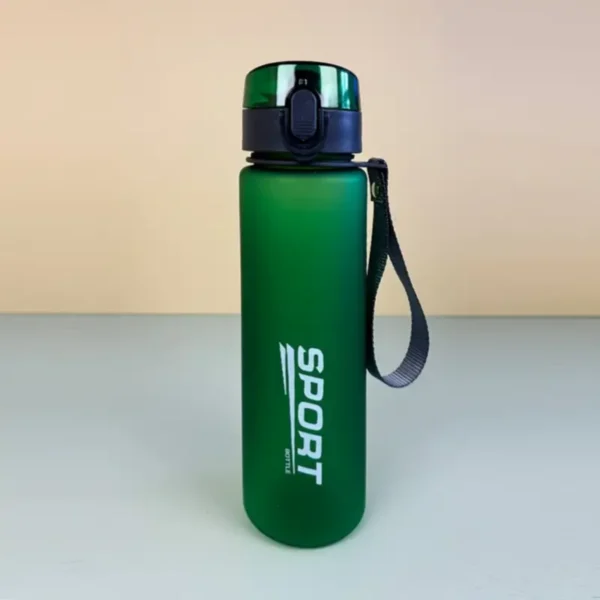 [Brand Name] BPA-Free Leak-Proof Sports Water Bottle available in 400ml and 560ml sizes.