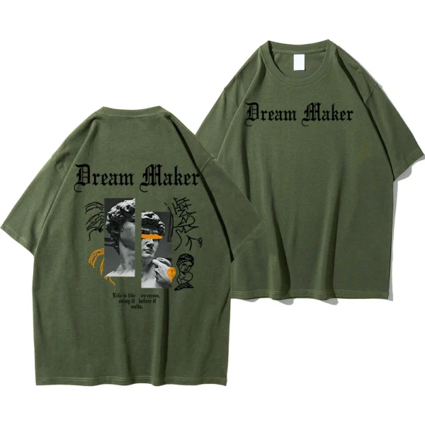 Men's 3D printed summer t-shirt