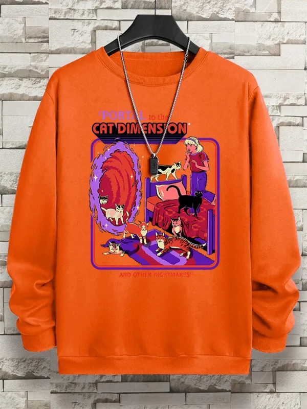 Portal to the Cat Dimension hoodie