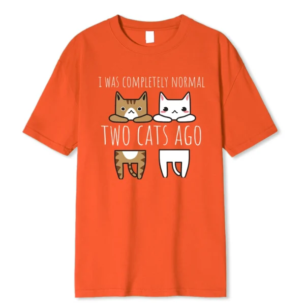 Men's "Two Cats Ago" Cat Lover T-Shirt
