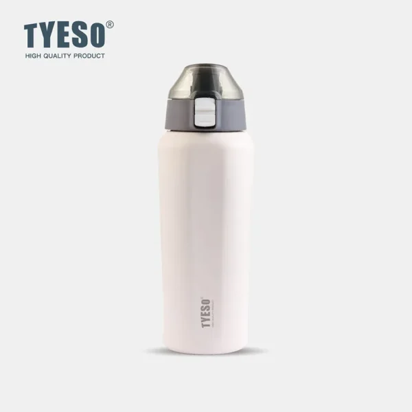 Tyeso 8817 600ML insulated stainless steel water bottle shown in [Specify Color if known