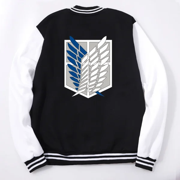 Anime Baseball Uniform Cosplay Jacket - Front View