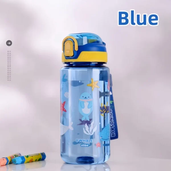 and integrated soft silicone straw.