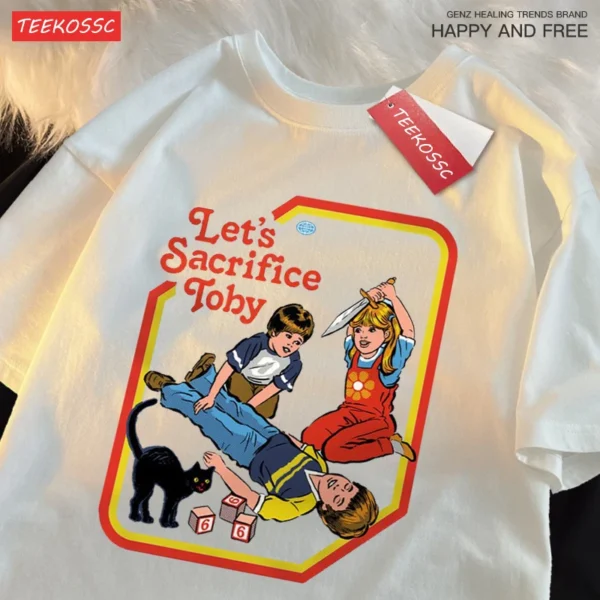 Let's Sacrifice Toby" Funny T-Shirt