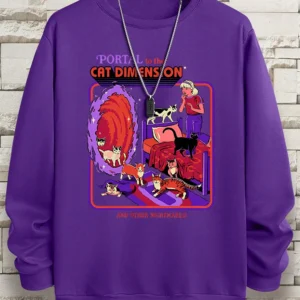 Portal to the Cat Dimension hoodie