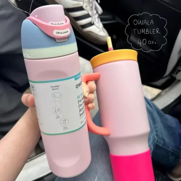 Owala Free Sip Insulated Stainless Steel Water Bottle