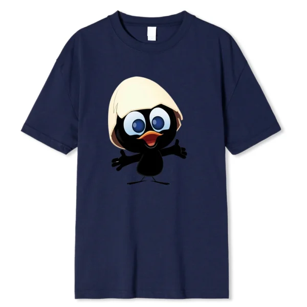 Calimero Cartoon Men's Cotton T-Shirt