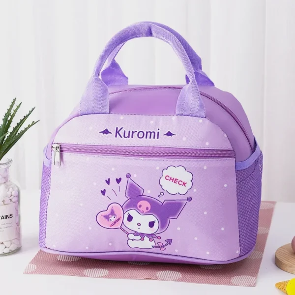 MINISO Sanrio insulated lunch bag with Hello Kitty