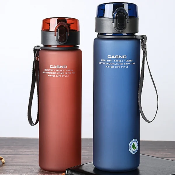 BPA-free leakproof sports water bottle