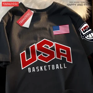 USA Basketball unisex oversized cotton t-shirt