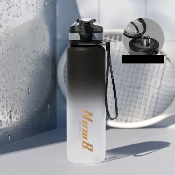 Durable Tritan water bottle for gym