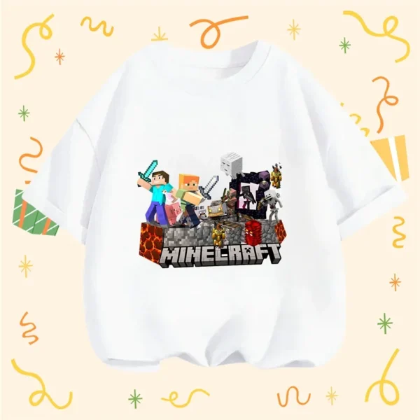 inspired by video games. Short sleeves