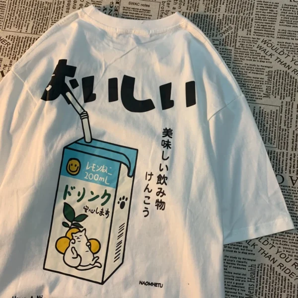 Harajuku streetwear style.