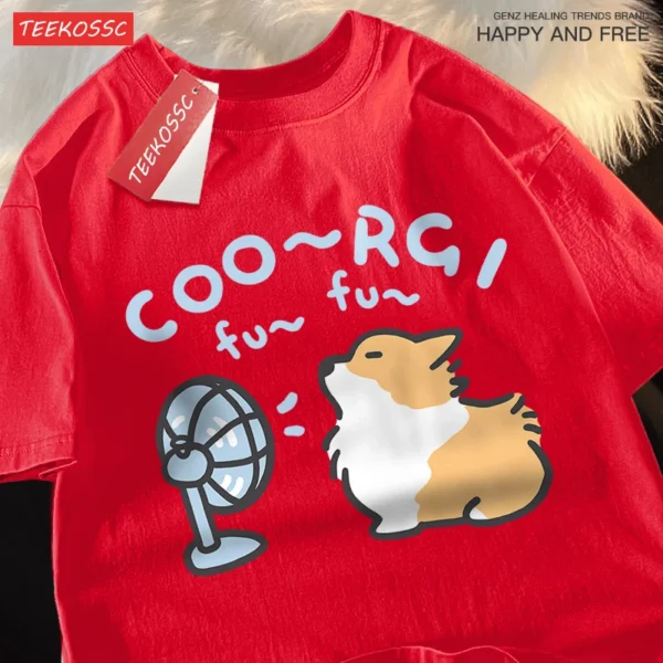 Family matching Corgi t-shirts