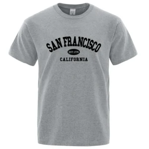 Men's San Francisco Est. 1776 oversized cotton t-shirt