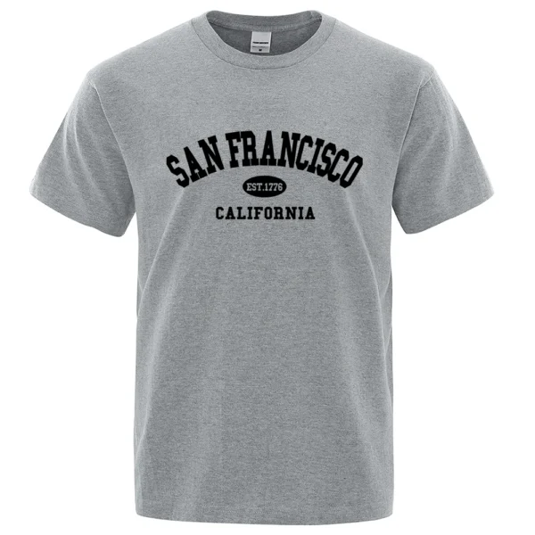 Men's San Francisco Est. 1776 oversized cotton t-shirt