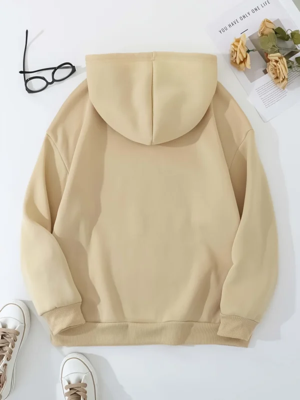 I Don't Give A Duck" Harajuku Fleece Hoodie for Women