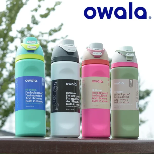 Owala Free Sip Insulated Stainless Steel Water Bottle 32oz & 40oz