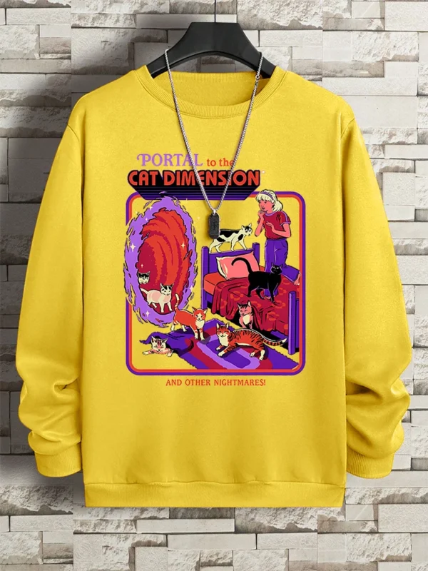 cozy fleece sweatshirt for men and women.
