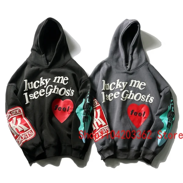 Kanye West "Lucky Me I See Ghosts" Hoodie