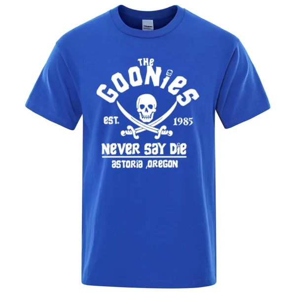 Oregon Pirate Flag Never Say Die T-shirt