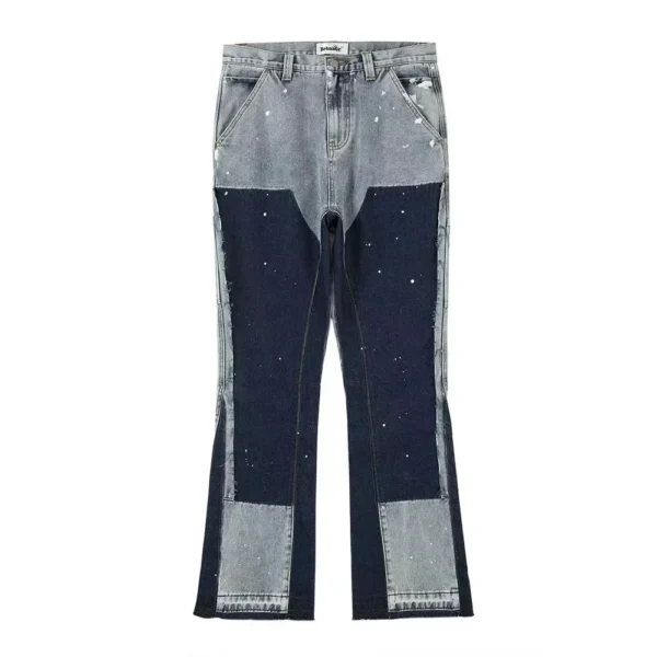 patchwork baggy style.