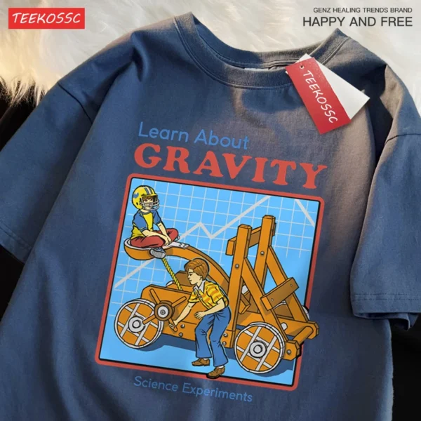 Men's Gravity Science Experiment Graphic T-Shirt