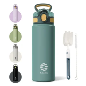 FEIJIAN Insulated Water Bottle with straw
