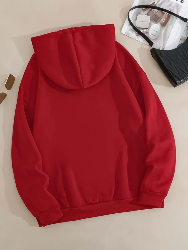 I Don't Give A Duck" Harajuku Fleece Hoodie for Women