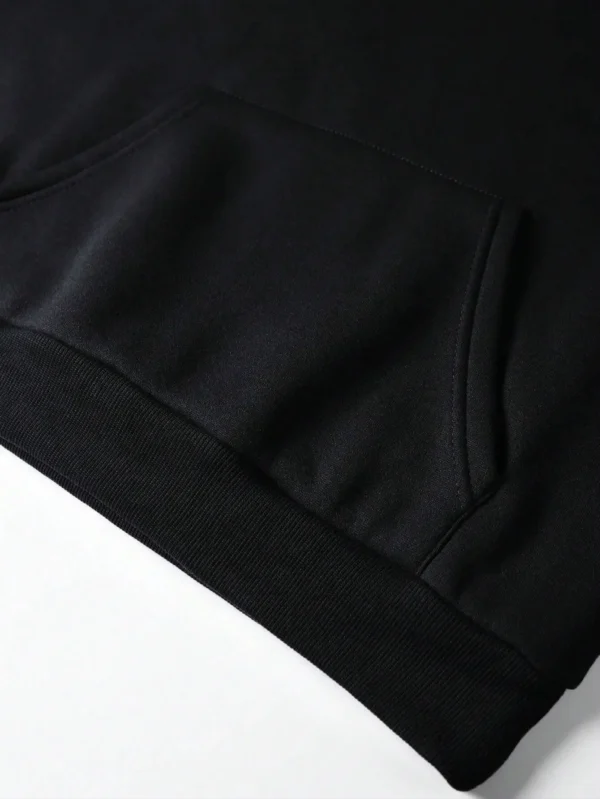 Men's "Everything Will Be Okay" Fleece Hoodie - Oversized Winter Streetwear