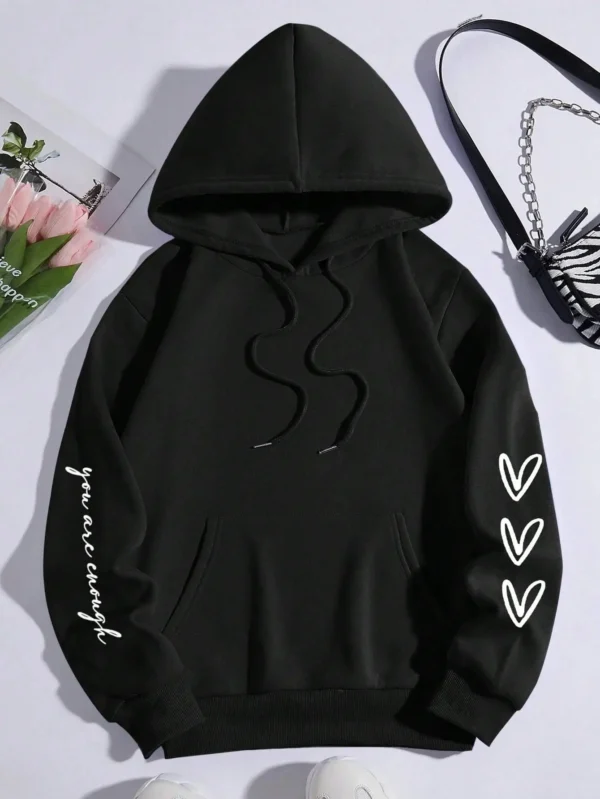 Dear Person Behind Me" Men's Fleece Hoodie