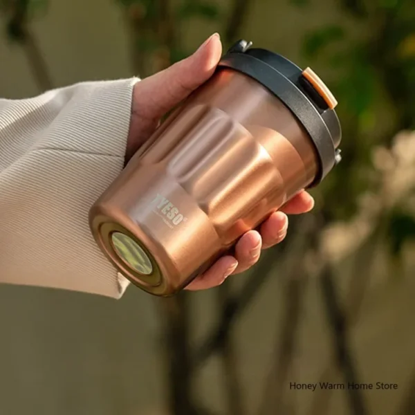 TYESO stainless steel insulated travel tumbler in 400ml/500ml size